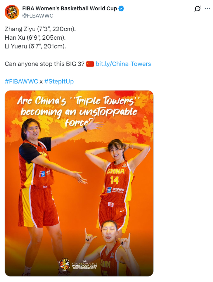 张子宇高效砍下11分 率队大胜南苏丹女篮