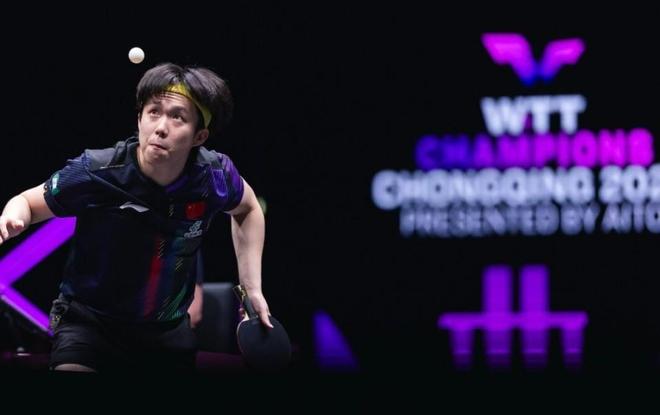 王楚钦爆冷负松岛辉空 止步重庆冠军赛男单四强